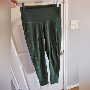SOLD-Green High-Waisted Leggings
